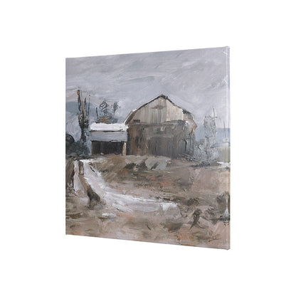Mercana - Late Autumn in Countryside II by Mercana Studio a Hand Embellished Textured Canvas - 102200-S view 2
