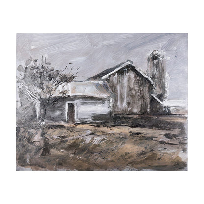Mercana - Late Autumn in Countryside III by Mercana Studio a Hand Embellished Textured Canvas - 102201-L view 1