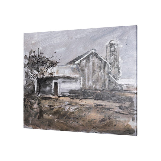 Mercana - Late Autumn in Countryside III by Mercana Studio a Hand Embellished Textured Canvas - 102201-S view 2