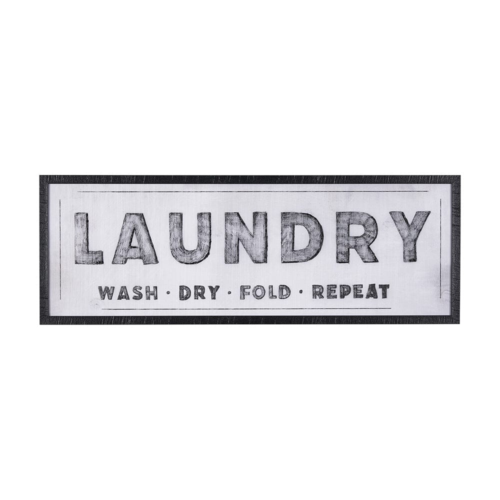 Mercana - Laundry Wash by Mercana Studio a Hand Embellished Textured Framed Art Print - 14975 view 1