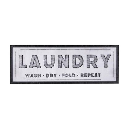 Mercana - Laundry Wash by Mercana Studio a Hand Embellished Textured Framed Art Print - 14975 view 1