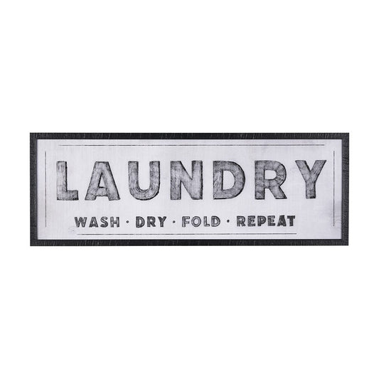 Mercana - Laundry Wash by Mercana Studio a Hand Embellished Textured Framed Art Print - 14975 view 1