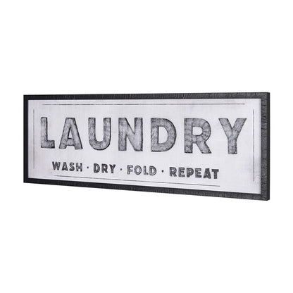 Mercana - Laundry Wash by Mercana Studio a Hand Embellished Textured Framed Art Print - 14975 view 2