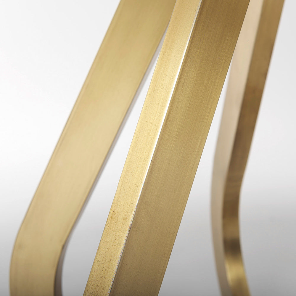 Mercana - Laurent 48" Marble Top Gold Metal Base Dining Table - 68238-AB view 8