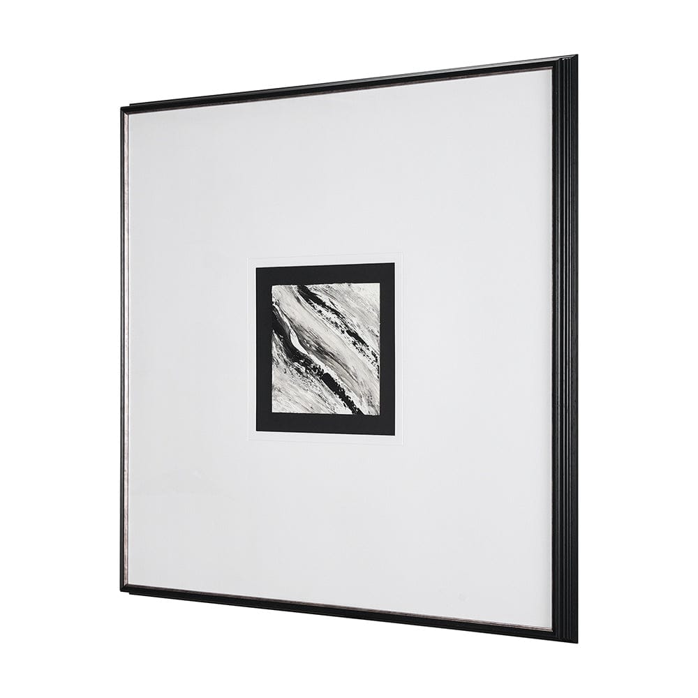 Mercana - Lava Flow I by Studio M a handmade Original Framed Artwork under Glass - 15096 view 2