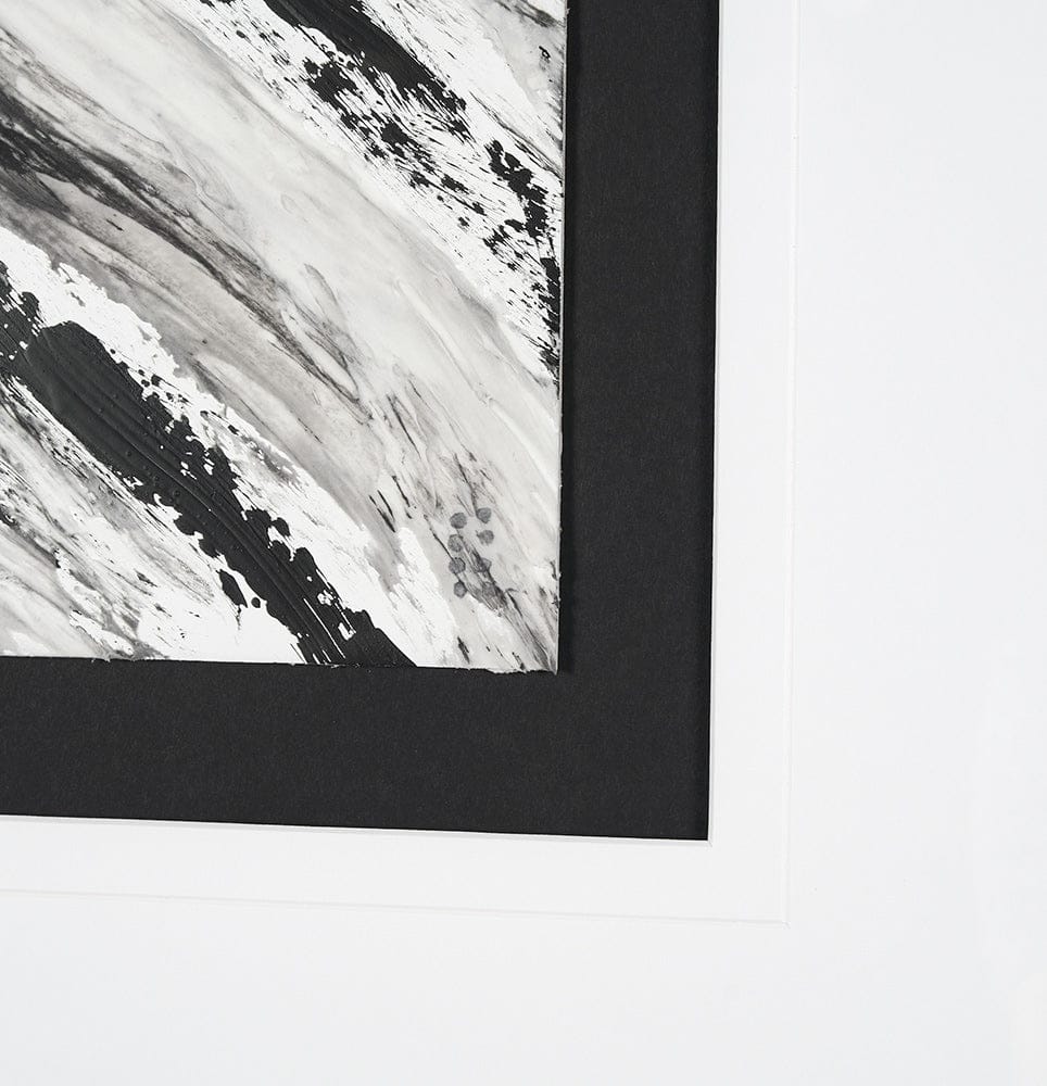 Mercana - Lava Flow I by Studio M a handmade Original Framed Artwork under Glass - 15096 view 6