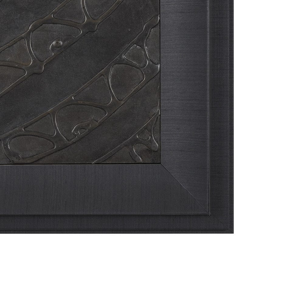 Mercana - Layered Alloy I by Studio M a handmade Original 3D Textured Framed Artwork - 15594 view 3