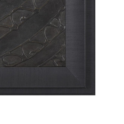Mercana - Layered Alloy I by Studio M a handmade Original 3D Textured Framed Artwork - 15594 view 3