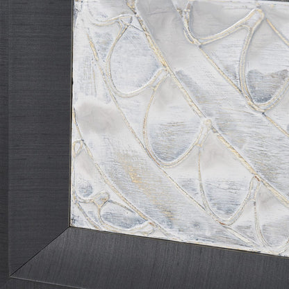 Mercana - Layered Alloy II by Studio M a handmade Original 3D Textured Framed Artwork - 15595 view 5