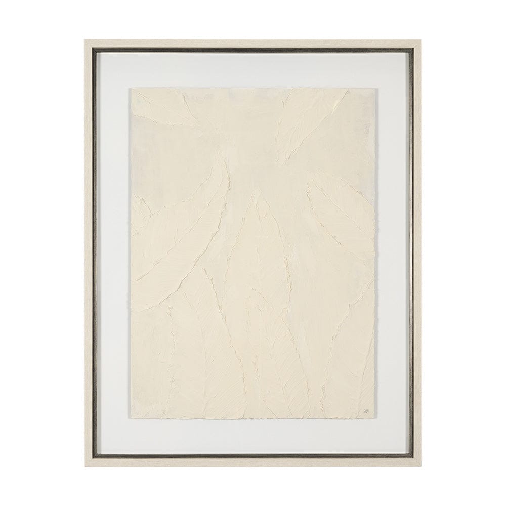 Mercana - Leaf Relief I by Studio M a handmade Original Framed Artwork under Glass - 15203 view 1