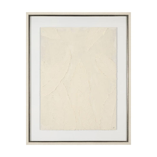 Mercana - Leaf Relief I by Studio M a handmade Original Framed Artwork under Glass - 15203 view 1