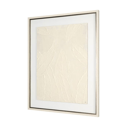Mercana - Leaf Relief I by Studio M a handmade Original Framed Artwork under Glass - 15203 view 2