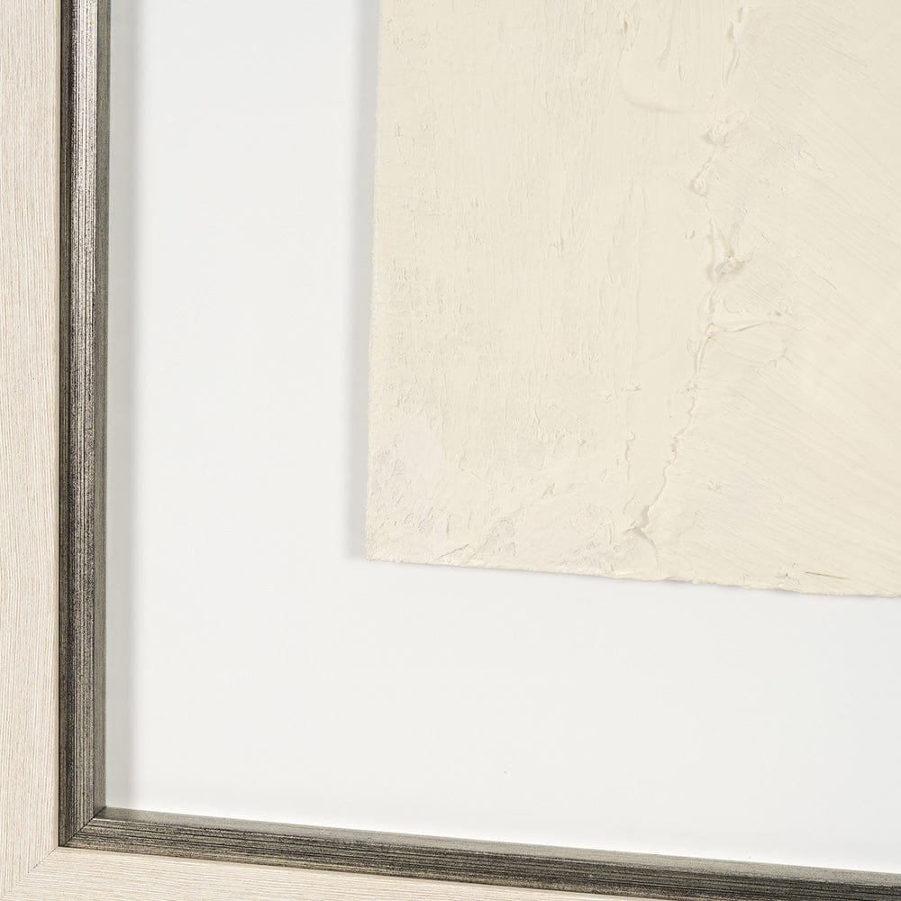 Mercana - Leaf Relief I by Studio M a handmade Original Framed Artwork under Glass - 15203 view 5