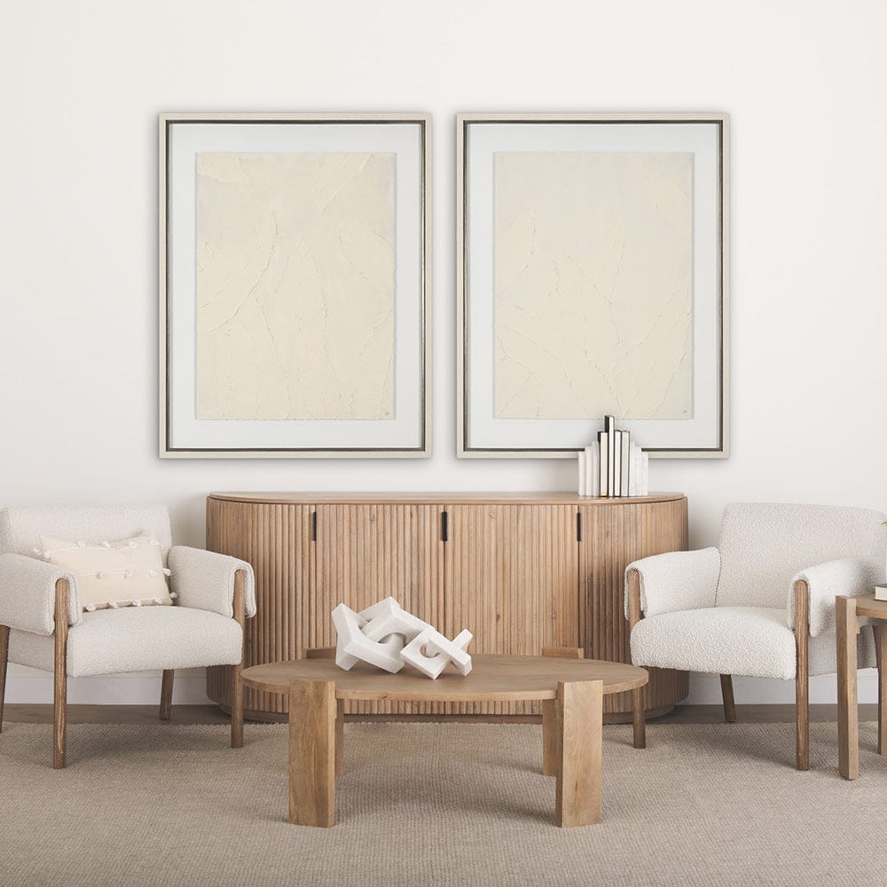 Mercana - Leaf Relief I by Studio M a handmade Original Framed Artwork under Glass - 15203 view 8