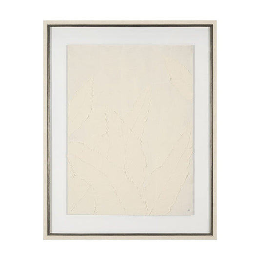 Mercana - Leaf Relief I by Studio M a handmade Original Framed Artwork under Glass - 15204 view 1