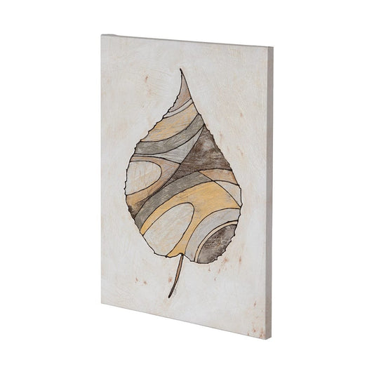 Mercana - Leafy Patterns 1 by Filippo Ioco a Hand Embellished Textured Canvas - 100971-L view 1