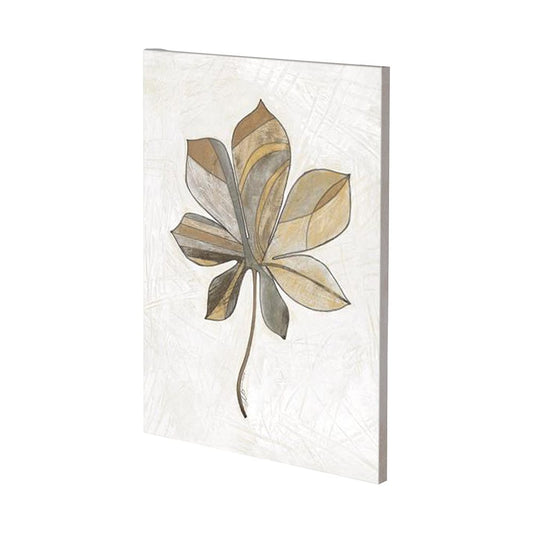 Mercana - Leafy Patterns 2 by Filippo Ioco a Hand Embellished Textured Canvas - 100972-L view 1