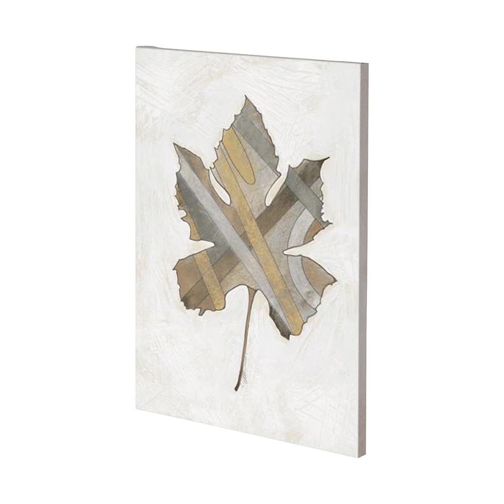 Mercana - Leafy Patterns 4 by Filippo Ioco a Hand Embellished Textured Canvas - 100974-L view 1