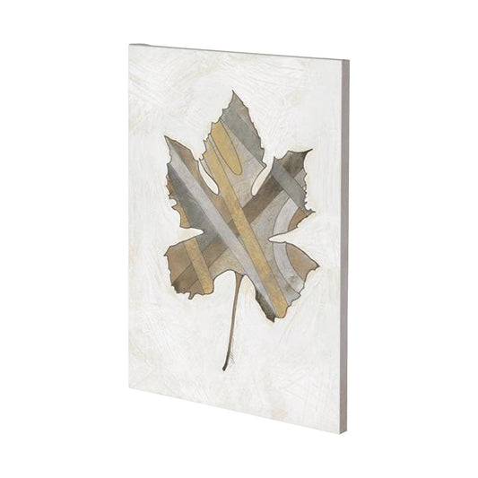 Mercana - Leafy Patterns 4 by Filippo Ioco a Hand Embellished Textured Canvas - 100974-L view 1