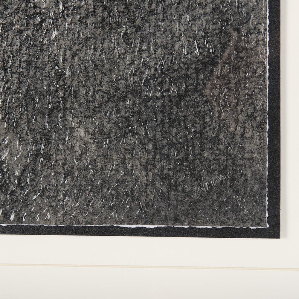 Mercana - Leafy Shade I by Mercana Studio a Hand Embellished Textured Framed Art Print Matted under Glass - 14873 view 6