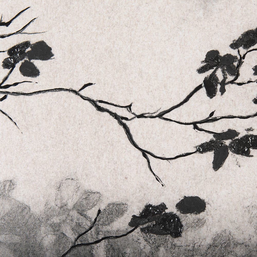 Mercana - Leafy Shade I by Mercana Studio a Hand Embellished Textured Framed Art Print Matted under Glass - 14873 view 7