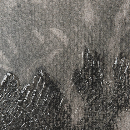 Mercana - Leafy Shade II by Mercana Studio a Hand Embellished Textured Framed Art Print Matted under Glass - 14874 view 6