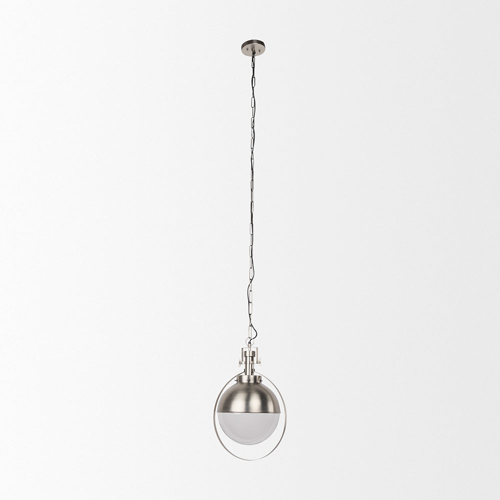 Mercana - Leighton 15.0L x 15.0W x 20.0H Antique Nickel Pendant Light - 69345 view 2