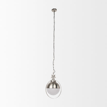Mercana - Leighton 15.0L x 15.0W x 20.0H Antique Nickel Pendant Light - 69345 view 2