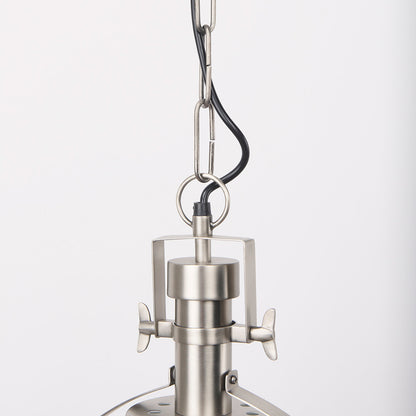 Mercana - Leighton 15.0L x 15.0W x 20.0H Antique Nickel Pendant Light - 69345 view 5