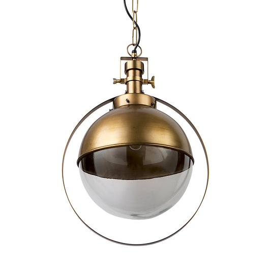 Mercana - Leighton I 15x20 Gold Toned Metal Spherical Pendant Light - 65281_CLOSEOUT view 1