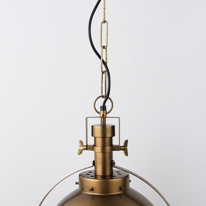 Mercana - Leighton I 15x20 Gold Toned Metal Spherical Pendant Light - 65281_CLOSEOUT view 5