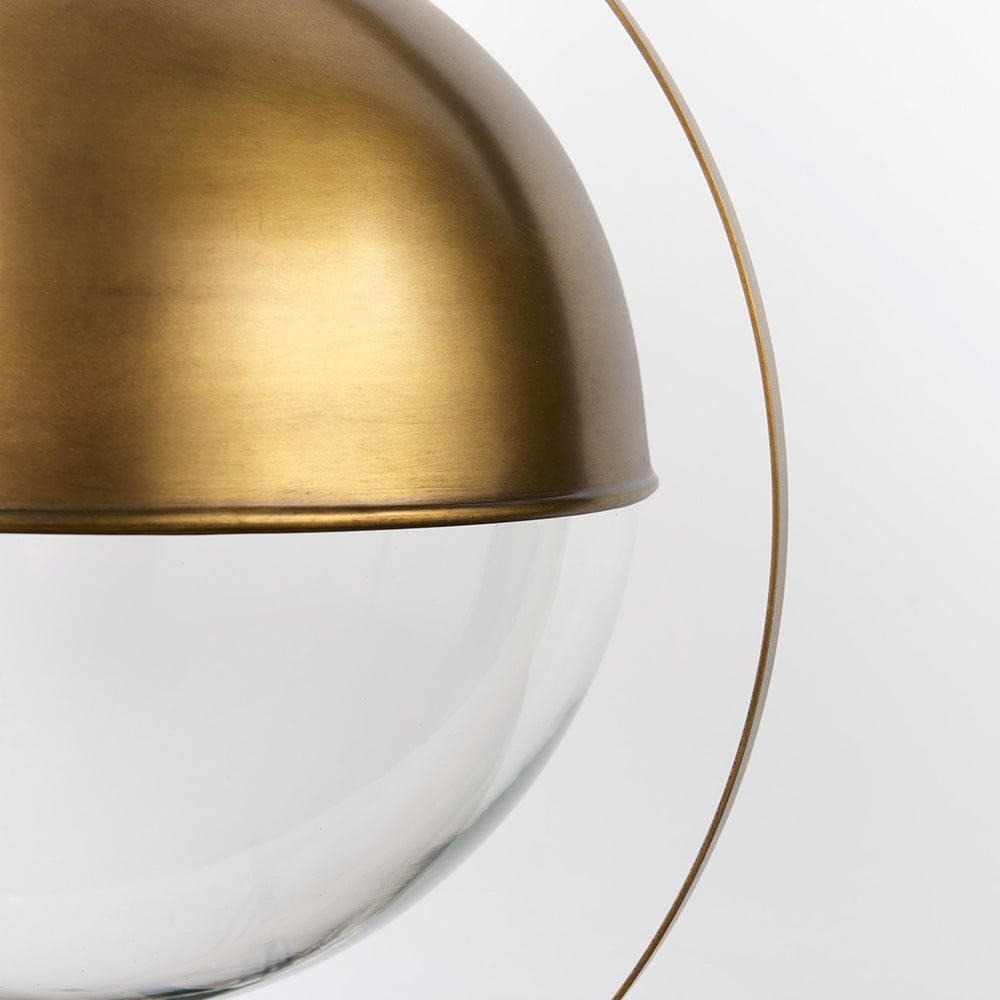 Mercana - Leighton I 15x20 Gold Toned Metal Spherical Pendant Light - 65281_CLOSEOUT view 7