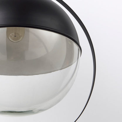 Mercana - Leighton II 15x20 Black Metal Spherical Pendant Light - 65463 view 8