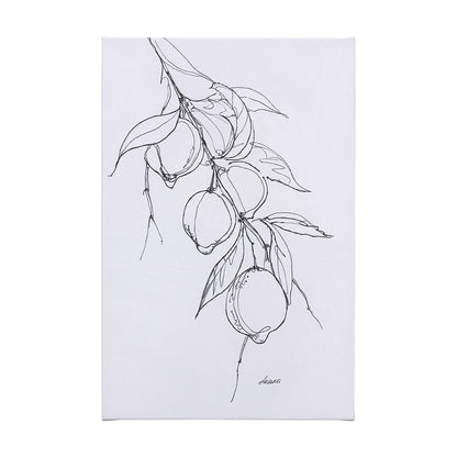 Mercana - Lemon Branch I by Mercana Studio a Hand Embellished Textured Canvas - 102230-L view 1