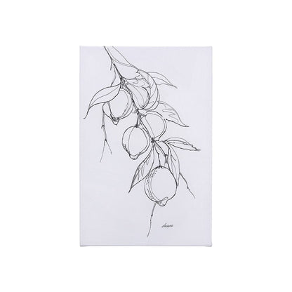 Mercana - Lemon Branch I by Mercana Studio a Hand Embellished Textured Canvas - 102230-S view 1