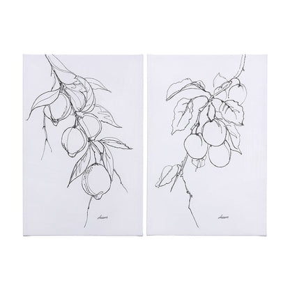 Mercana - Lemon Branch I by Mercana Studio a Hand Embellished Textured Canvas - 102230-S view 9