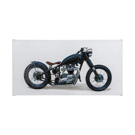 Mercana - Lets Roll I White by James Wiens a Hand Embellished Textured Canvas - 101733-L view 1