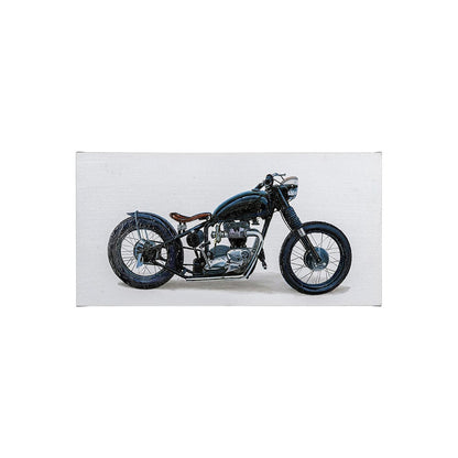 Mercana - Lets Roll I White by James Wiens a Hand Embellished Textured Canvas - 101733-S view 1