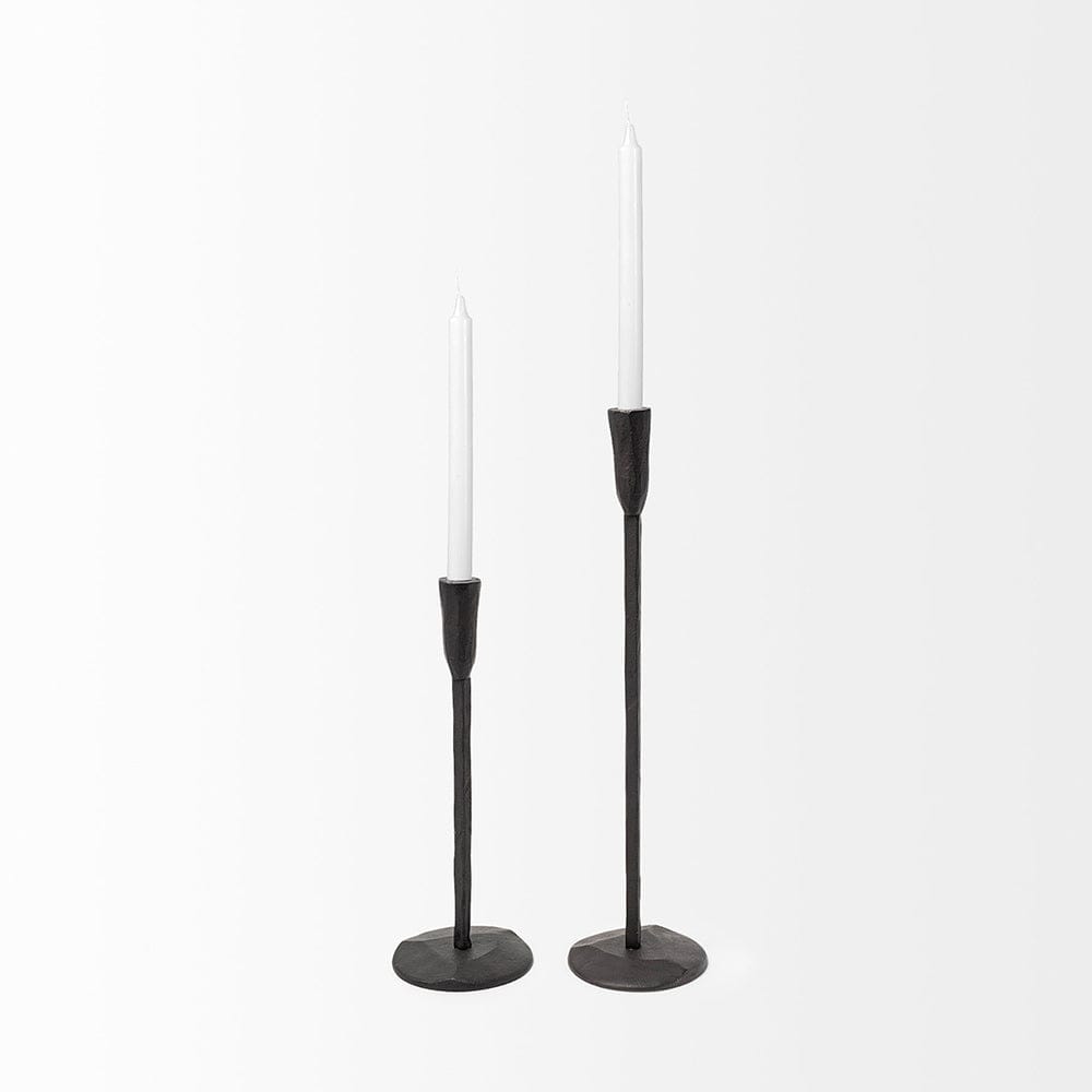 Mercana - Levit Large Black Table Candle Holder - 69071 view 3