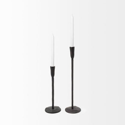 Mercana - Levit Small Black Table Candle Holder - 69070 view 3