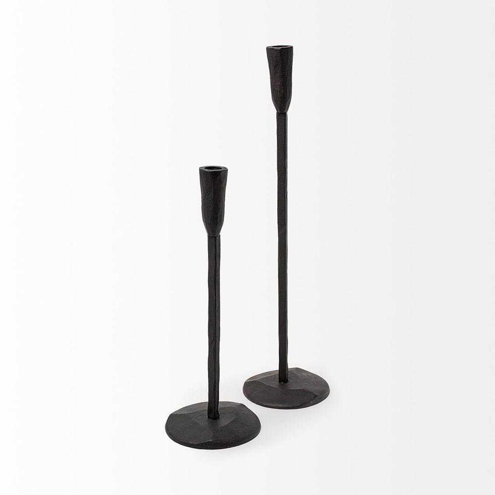 Mercana - Levit Small Black Table Candle Holder - 69070 view 4