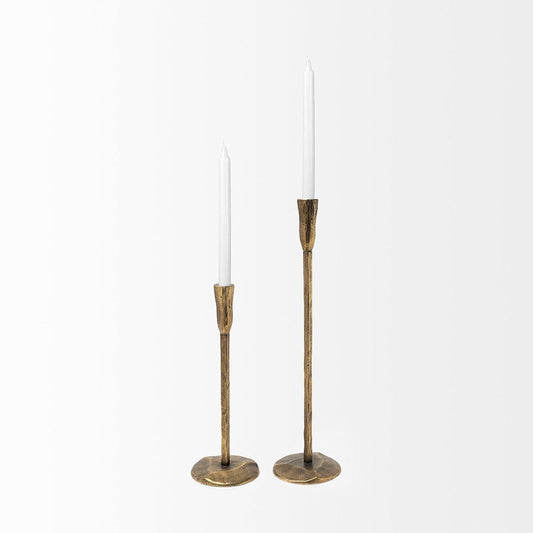 Mercana - Levit Small Gold Table Candle Holder - 69068 view 2