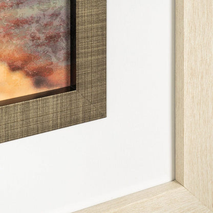 Mercana - Lido by Alicia Bock a Hand Embellished Textured Framed Art Print Matted under Glass - 13320 view 7