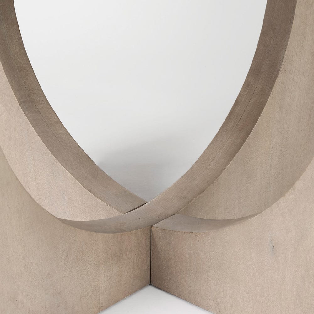Mercana - Liesl 54.L x 54.0W x 30.0H Barely Gray Finished Wood W/ Circular Top Dining Table - 69184 view 8