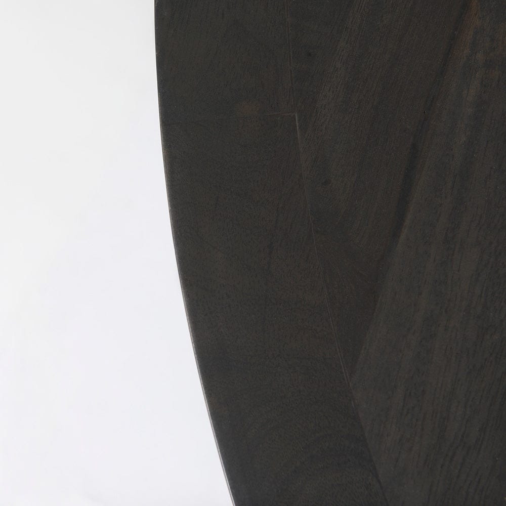 Mercana - Liesl 54.L x 54.0W x 30.0H Black Wood W/ Circular Top Dining Table - 69185 view 6