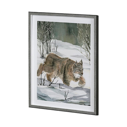 Mercana - Life in North I by Melody Ducharme a Hand Embellished Textured Framed Art Print Matted under Glass - 13548 view 2