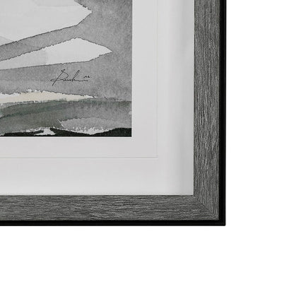 Mercana - Life in North I by Melody Ducharme a Hand Embellished Textured Framed Art Print Matted under Glass - 13548 view 3