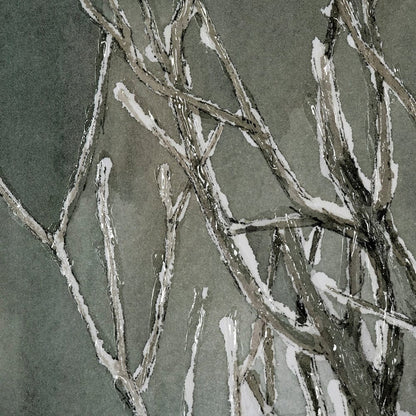 Mercana - Life in North I by Melody Ducharme a Hand Embellished Textured Framed Art Print Matted under Glass - 13548 view 6