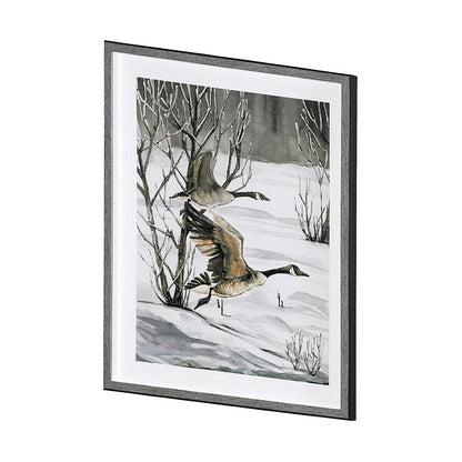 Mercana - Life in North II by Melody Ducharme a Hand Embellished Textured Framed Art Print Matted under Glass - 13549 view 2