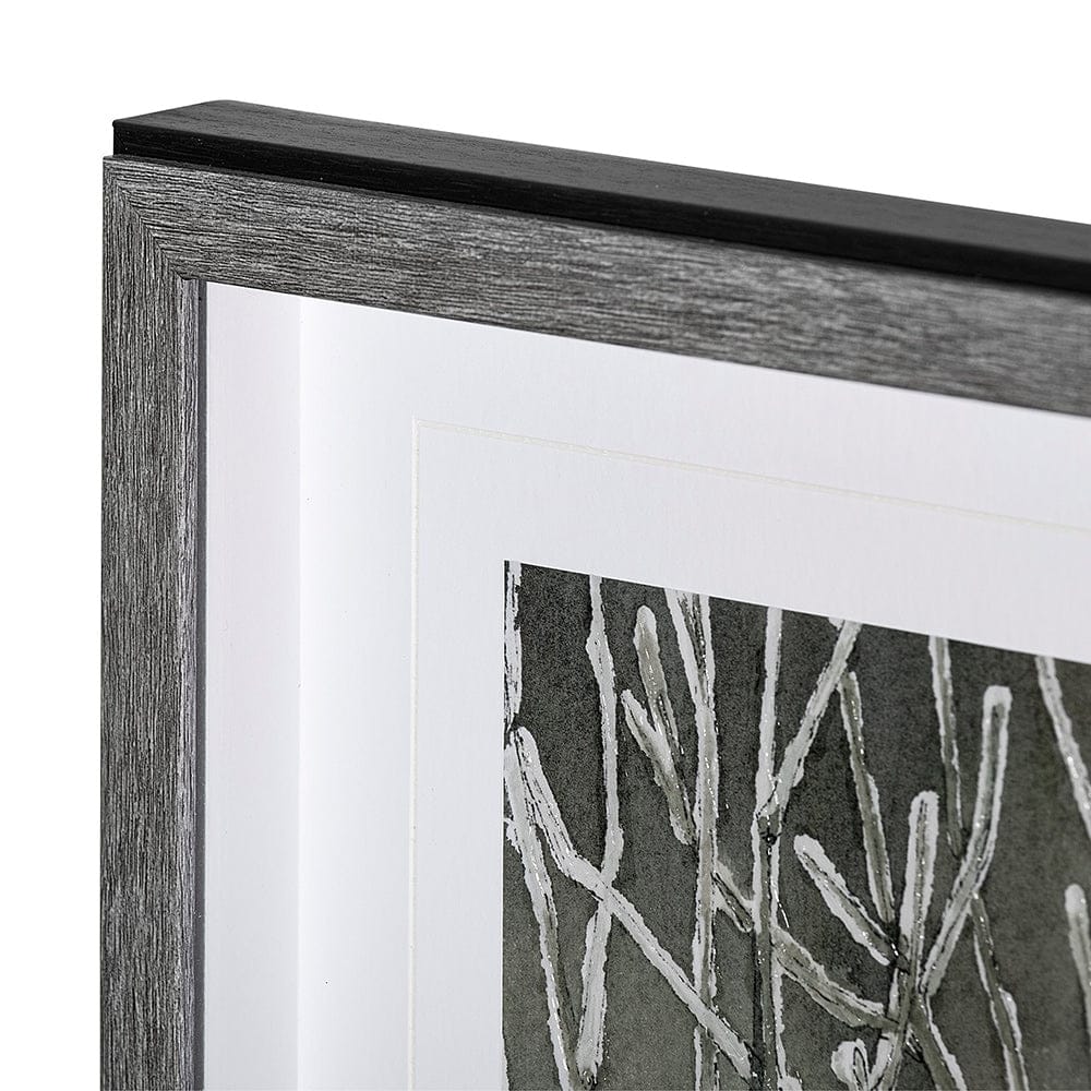 Mercana - Life in North II by Melody Ducharme a Hand Embellished Textured Framed Art Print Matted under Glass - 13549 view 4